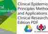 Clinical Epidemiology Principles Methods and Applications for Clinical Research 2nd Edition PDF
