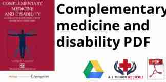 Complementary medicine and disability PDF