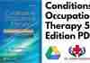 Conditions in Occupational Therapy 5th Edition PDF