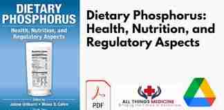 Dietary Phosphorus: Health, Nutrition, and Regulatory Aspects PDF