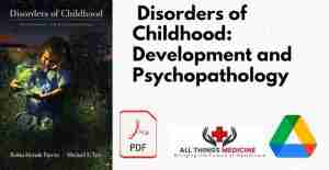  Disorders of Childhood: Development and Psychopathology PDF