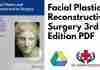 Facial Plastic and Reconstructive Surgery 3rd Edition PDF