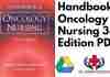 Handbook Of Oncology Nursing 3rd Edition PDF