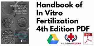 Handbook of In Vitro Fertilization 4th Edition PDF