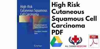 High Risk Cutaneous Squamous Cell Carcinoma PDF