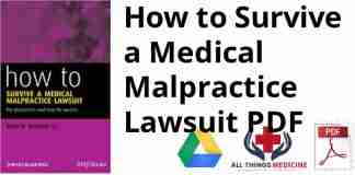 How to Survive a Medical Malpractice Lawsuit PDF