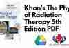 Khan's The Physics of Radiation Therapy 5th Edition PDF