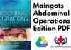 Maingots Abdominal Operations 13th Edition PDF