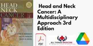 Head and Neck Cancer: A Multidisciplinary Approach PDF