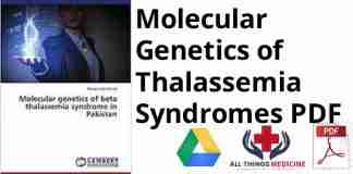Molecular Genetics of Thalassemia Syndromes PDF