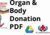 Organ & Body Donation PDF