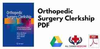 Orthopedic Surgery Clerkship PDF