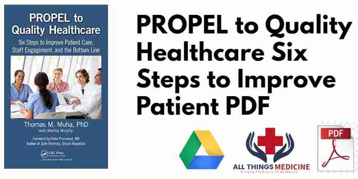 PROPEL to Quality Healthcare Six Steps to Improve Patient PDF