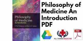 Philosophy of Medicine An Introduction PDF