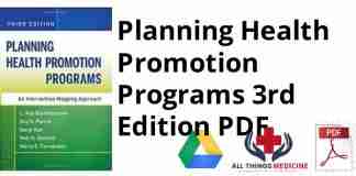 Planning Health Promotion Programs 3rd Edition PDF