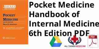 Pocket Medicine Handbook of Internal Medicine 6th Edition PDF