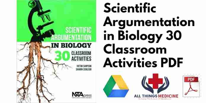 Scientific Argumentation in Biology 30 Classroom Activities PDF