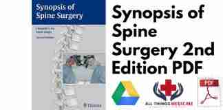 Synopsis of Spine Surgery 2nd Edition PDF