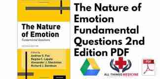 The Nature of Emotion Fundamental Questions 2nd Edition PDF