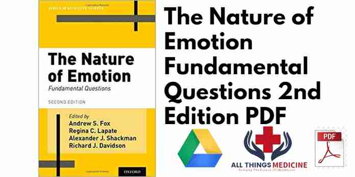 The Nature of Emotion Fundamental Questions 2nd Edition PDF