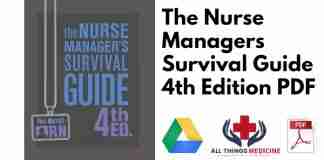 The Nurse Managers Survival Guide 4th Edition PDF