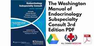 The Washington Manual of Endocrinology Subspecialty Consult 3rd Edition PDF