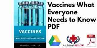Vaccines What Everyone Needs to Know PDF