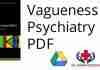 Vagueness in Psychiatry PDF