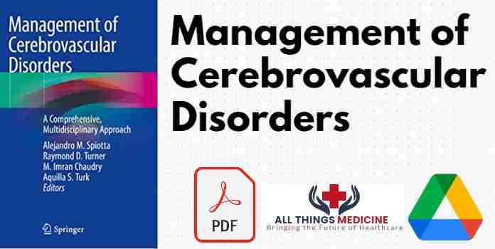Management of Cerebrovascular Disorders PDF
