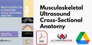 Musculoskeletal Ultrasound Cross-Sectional Anatomy PDF