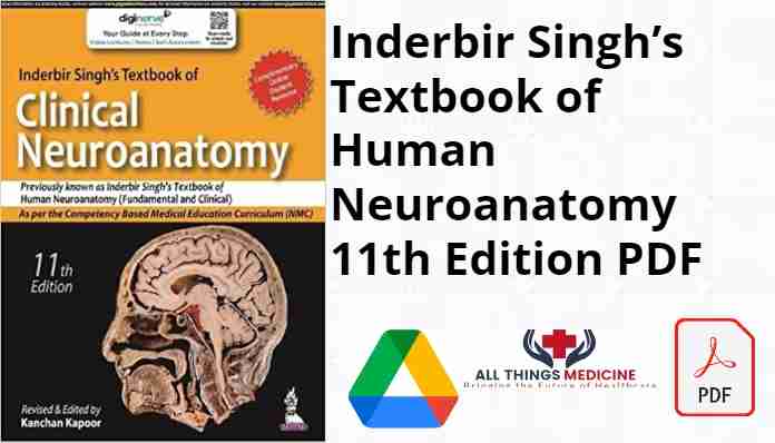 Inderbir Singh’s Textbook of Human Neuroanatomy 11th Edition PDF