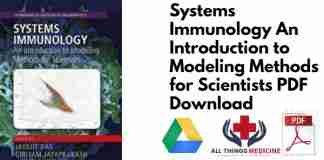 Systems Immunology An Introduction to Modeling Methods for Scientists PDF