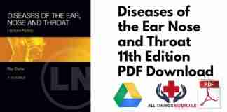 Diseases of the Ear Nose and Throat 11th Edition PDF