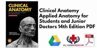 Clinical Anatomy Applied Anatomy for Students and Junior Doctors 14th Edition PDF