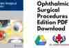 Ophthalmic Surgical Procedures 2nd Edition PDF