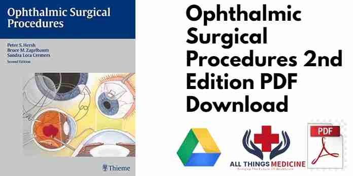 Ophthalmic Surgical Procedures 2nd Edition PDF