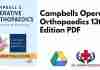 Campbells Operative Orthopaedics 13th Edition PDF