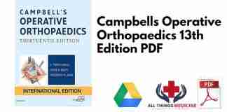 Campbells Operative Orthopaedics 13th Edition PDF