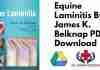 Equine Laminitis By James K. Belknap PDF