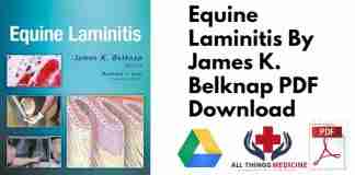 Equine Laminitis By James K. Belknap PDF