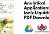 Analytical Applications Of Ionic Liquids PDF