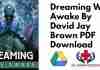 Dreaming Wide Awake By David Jay Brown PDF