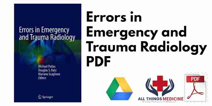 Errors in Emergency and Trauma Radiology PDF