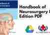 Handbook of Neurosurgery 8th Edition PDF