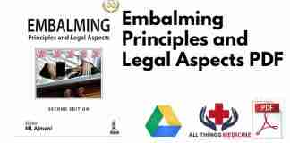 Embalming: Principles and Legal Aspects PDF