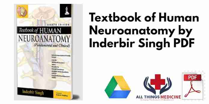 Textbook of Human Neuroanatomy by Inderbir Singh PDF