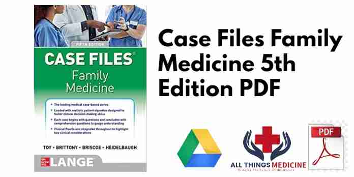 Case Files Family Medicine 5th Edition PDF