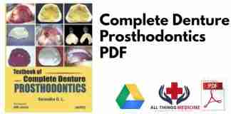 Complete Denture Prosthodontics PDF