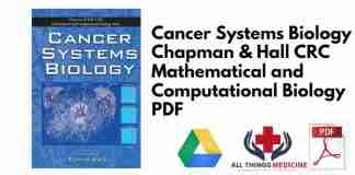 Cancer Systems Biology Chapman & Hall CRC Mathematical and Computational Biology PDF