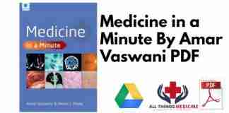 Medicine in a Minute By Amar Vaswani PDF